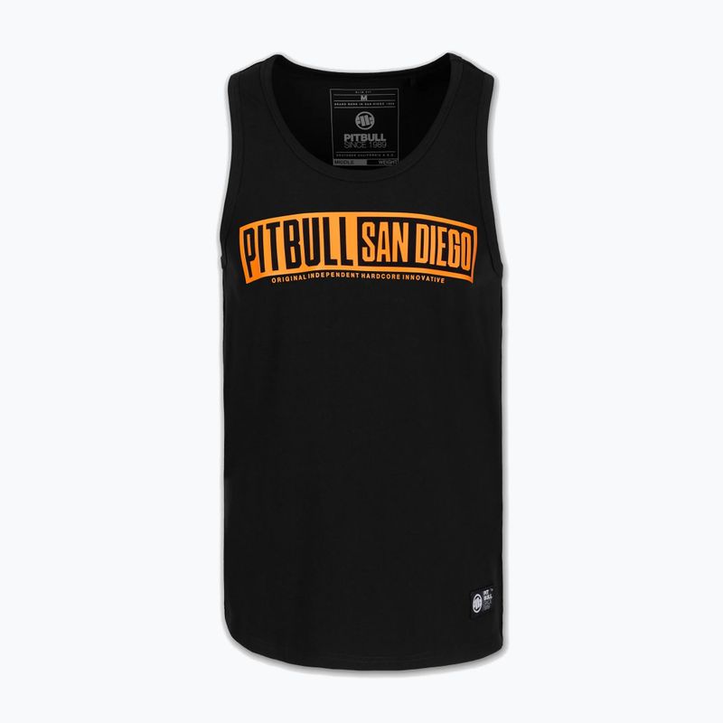 Férfi póló Pitbull Eighty Nine Dog Tank Top black 3