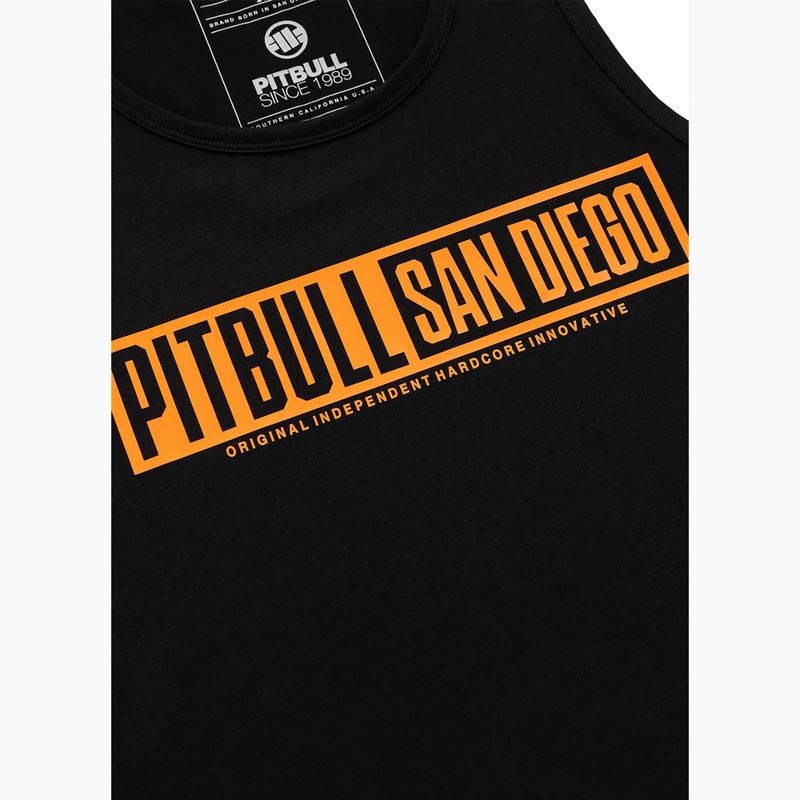 Férfi póló Pitbull Eighty Nine Dog Tank Top black 6