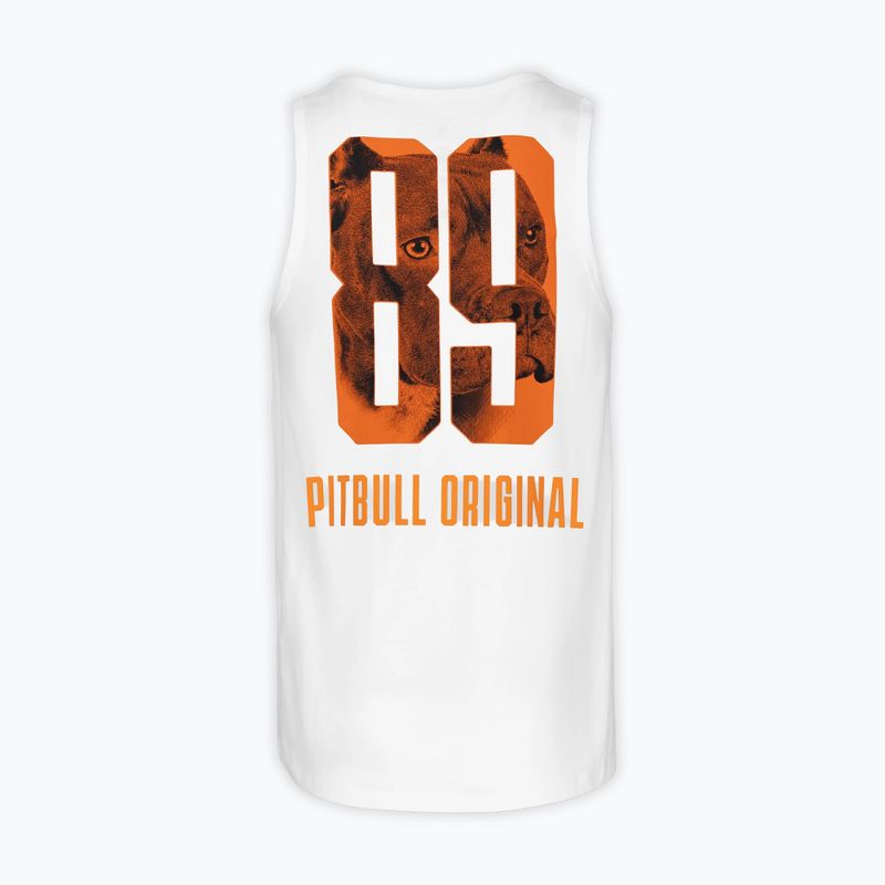Férfi póló Pitbull Eighty Nine Dog Tank Top white 6