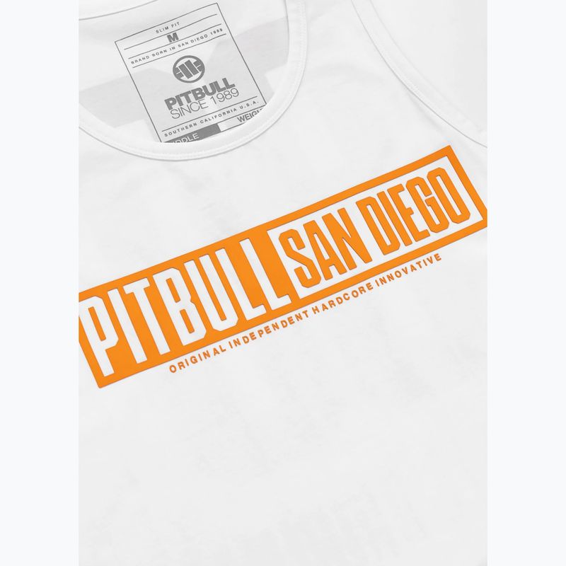 Férfi póló Pitbull Eighty Nine Dog Tank Top white 8