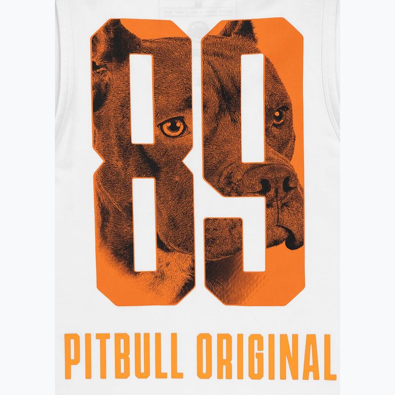 Férfi póló Pitbull Eighty Nine Dog Tank Top white 9