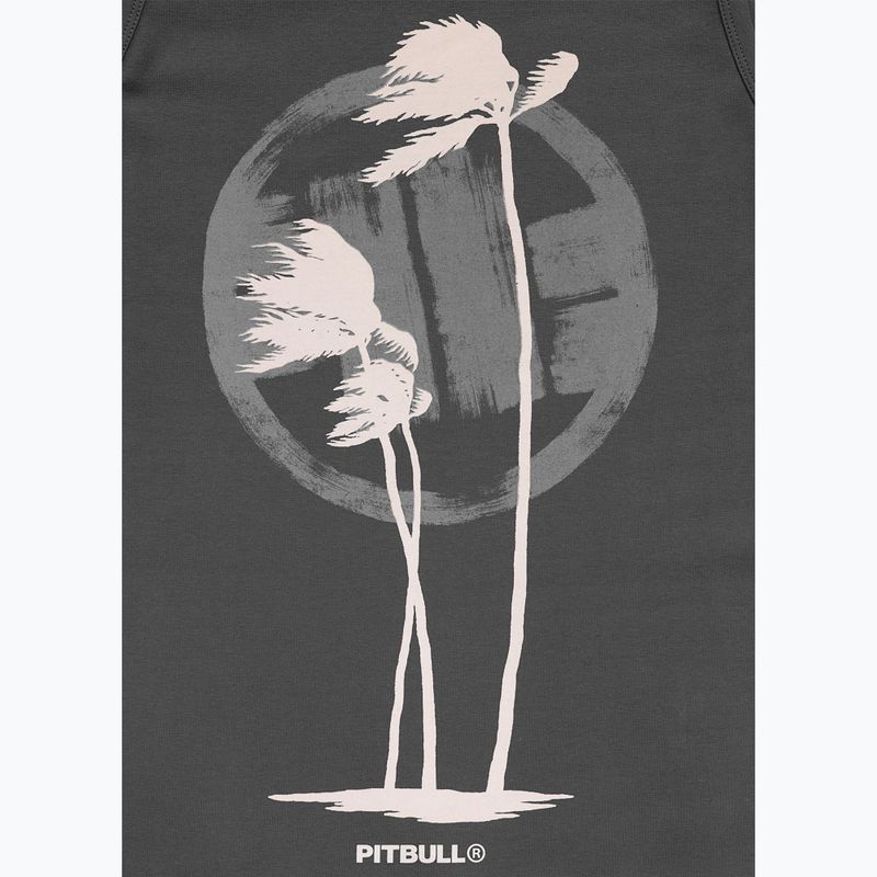 Férfi póló Pitbull Palms Tank Top light sand 6