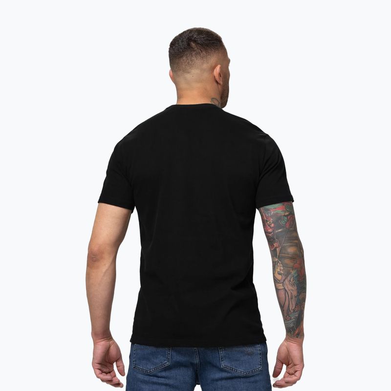Férfi póló Pitbull USA CAL Big Logo black 3