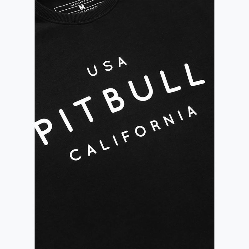 Férfi póló Pitbull USA CAL Big Logo black 7