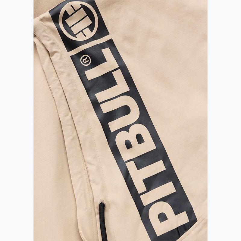 Férfi edzőpulóver Pitbull Mercado Hilltop Sleeveless Hooded pale sand 7