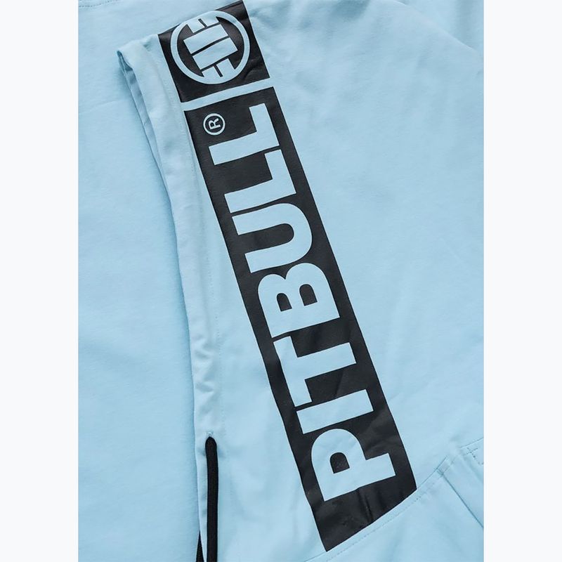 Férfi edzőpulóver Pitbull Mercado Hilltop Sleeveless Hooded light blue 9