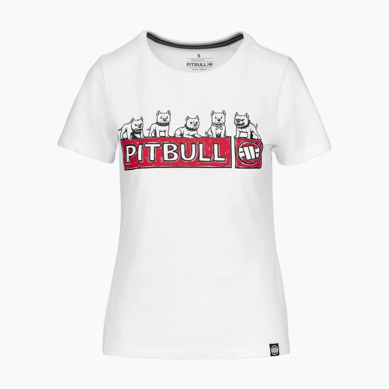 Női póló Pitbull Softbite white 4