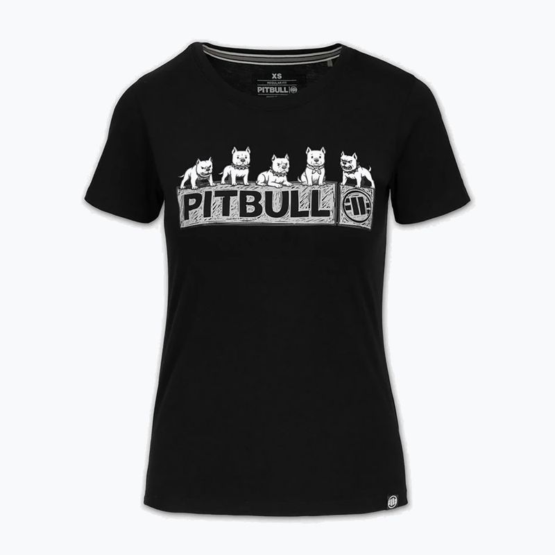 Női póló Pitbull Softbite black 3