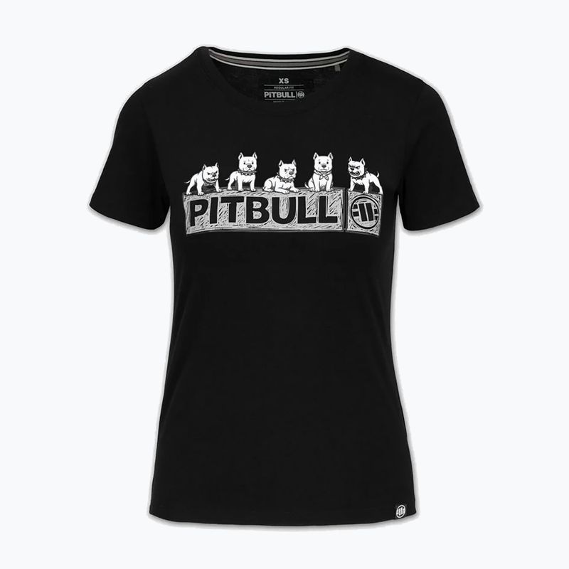 Női póló Pitbull Softbite black 4