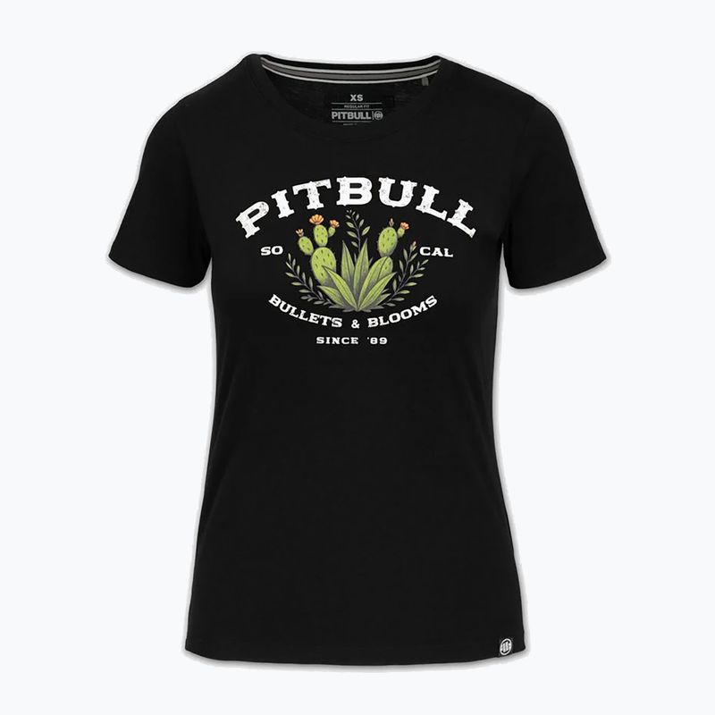 Női póló Pitbull Bullets & Blooms black 3