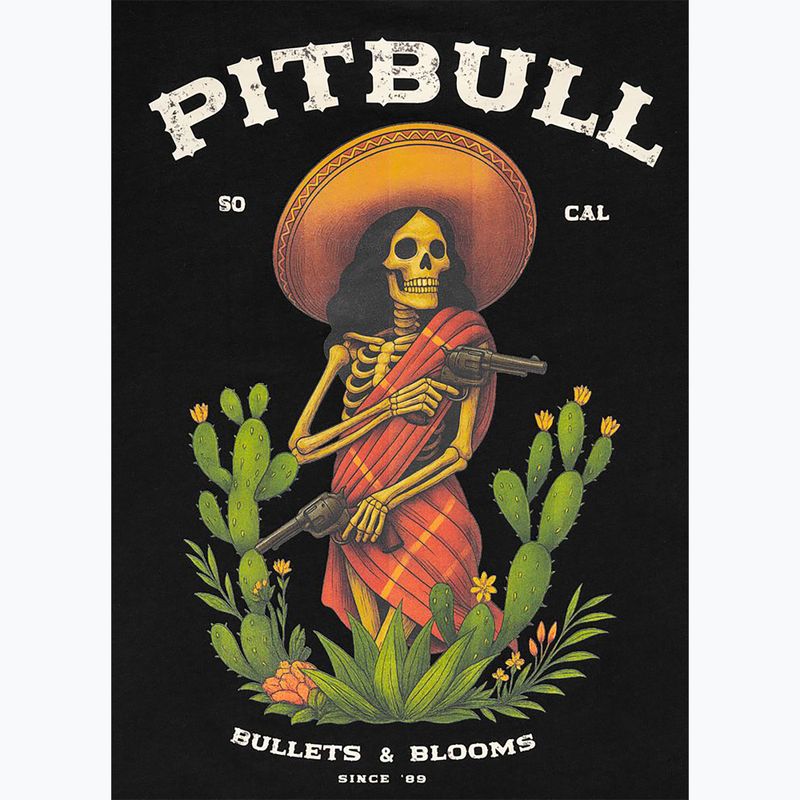 Női póló Pitbull Bullets & Blooms black 7
