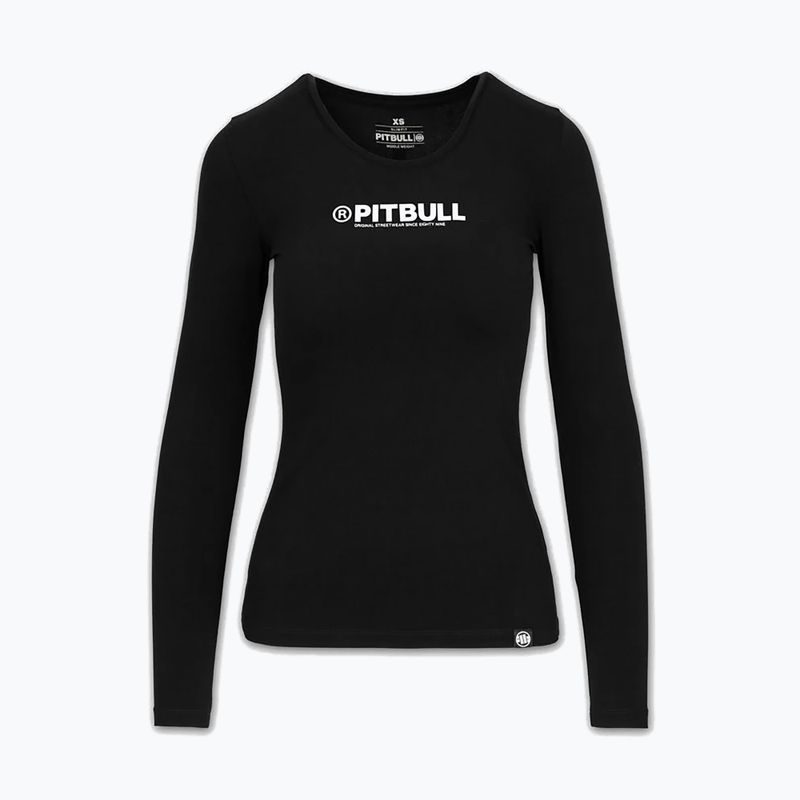 Női hosszú ujjú póló Pitbull R Slim Fit black 5