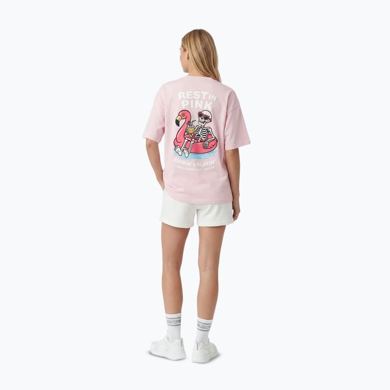 Női póló Pitbull Rest In Pink Oversize strawberry cream 3
