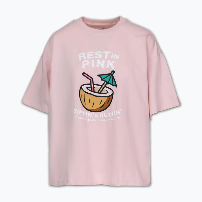 Női póló Pitbull Rest In Pink Oversize strawberry cream 5