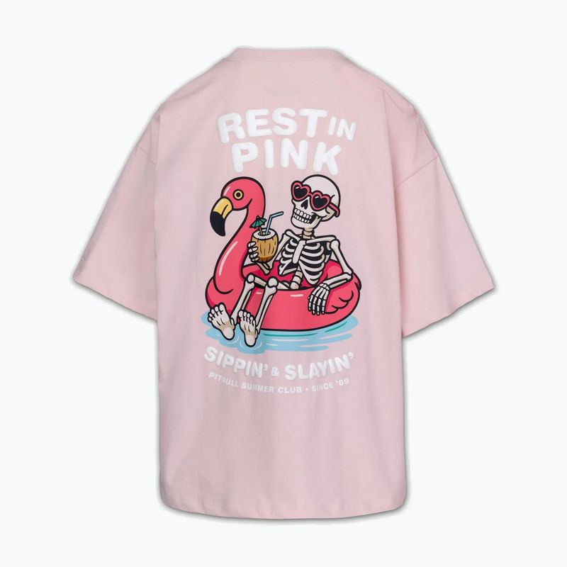 Női póló Pitbull Rest In Pink Oversize strawberry cream 6