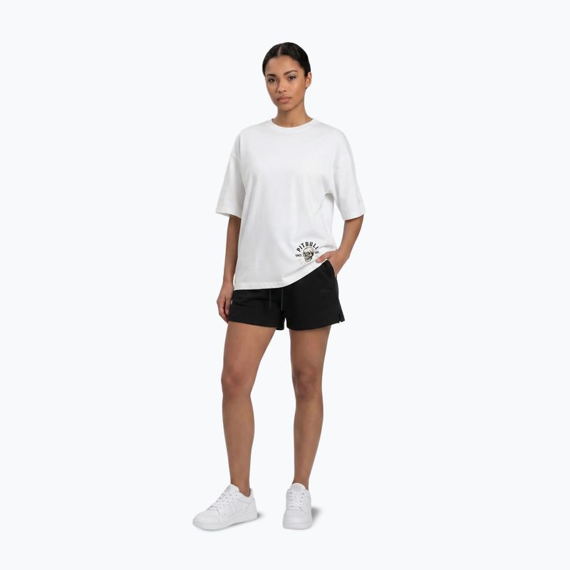 Női pulóver Pitbull Skull Oversize white 2