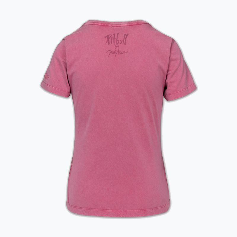 Női póló Pitbull Dia De Los Perros washed pink 4