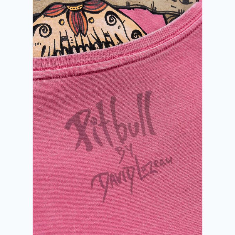 Női póló Pitbull Dia De Los Perros washed pink 8