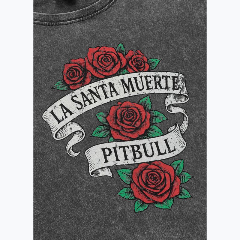 Női póló Pitbull Santa Muerte graphite 7