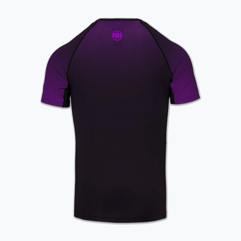Férfi rashguard Pitbull Belt Rashguard purple 4