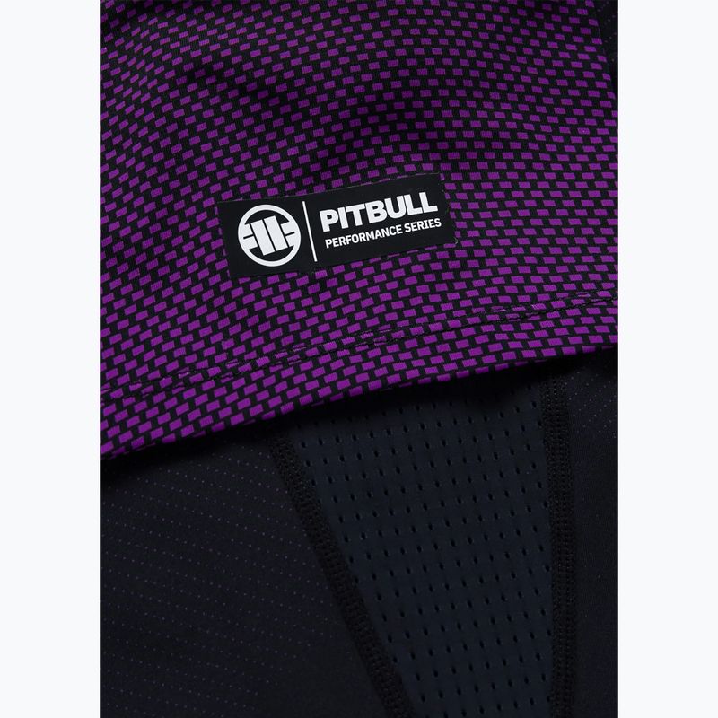 Férfi rashguard Pitbull Belt Rashguard purple 8