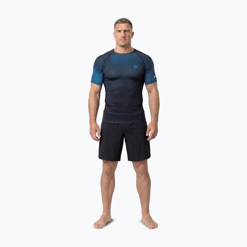 Férfi rashguard Pitbull Belt Rashguard blue 2