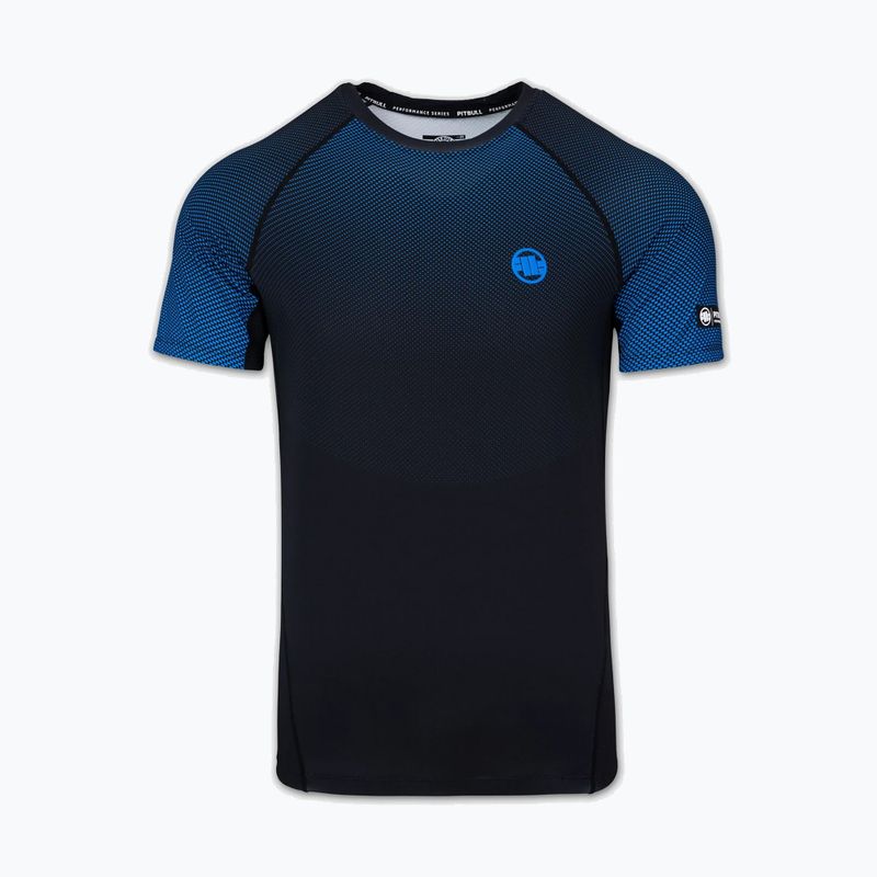 Férfi rashguard Pitbull Belt Rashguard blue 3