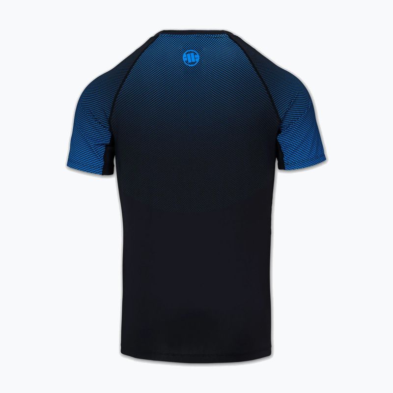 Férfi rashguard Pitbull Belt Rashguard blue 4