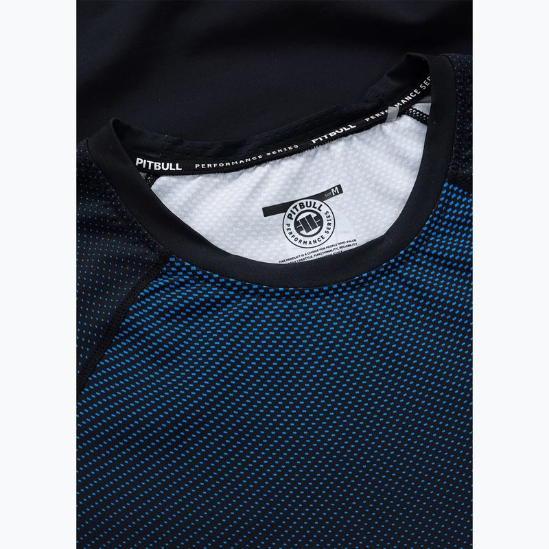 Férfi rashguard Pitbull Belt Rashguard blue 5