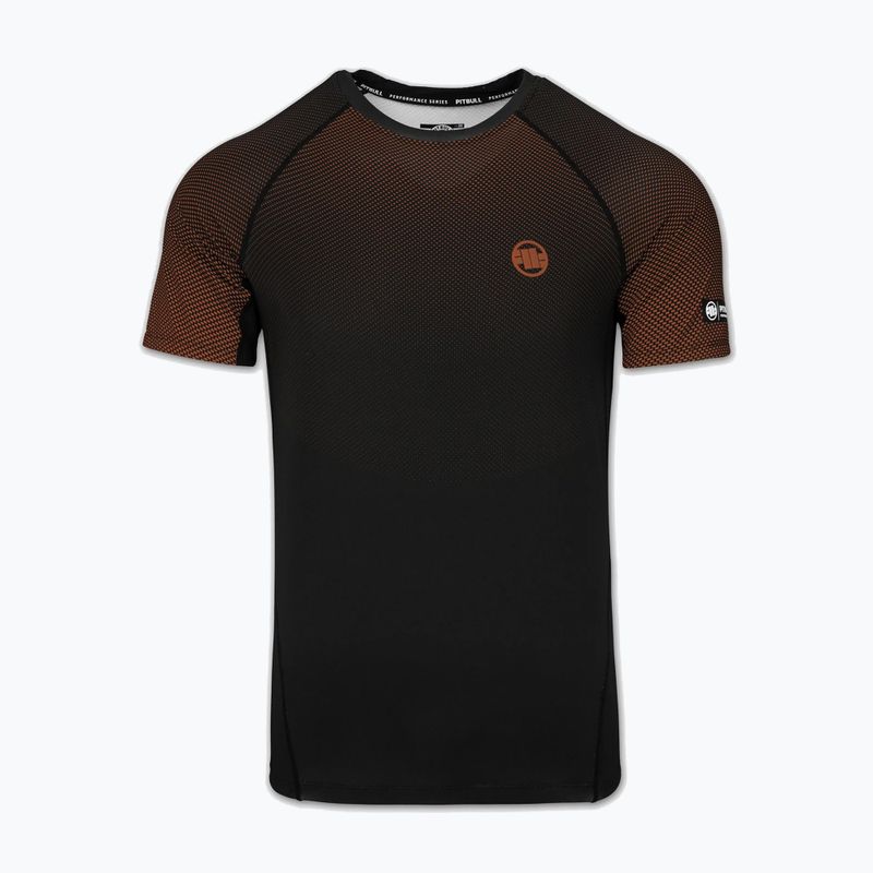Férfi rashguard Pitbull Belt Rashguard brown 3
