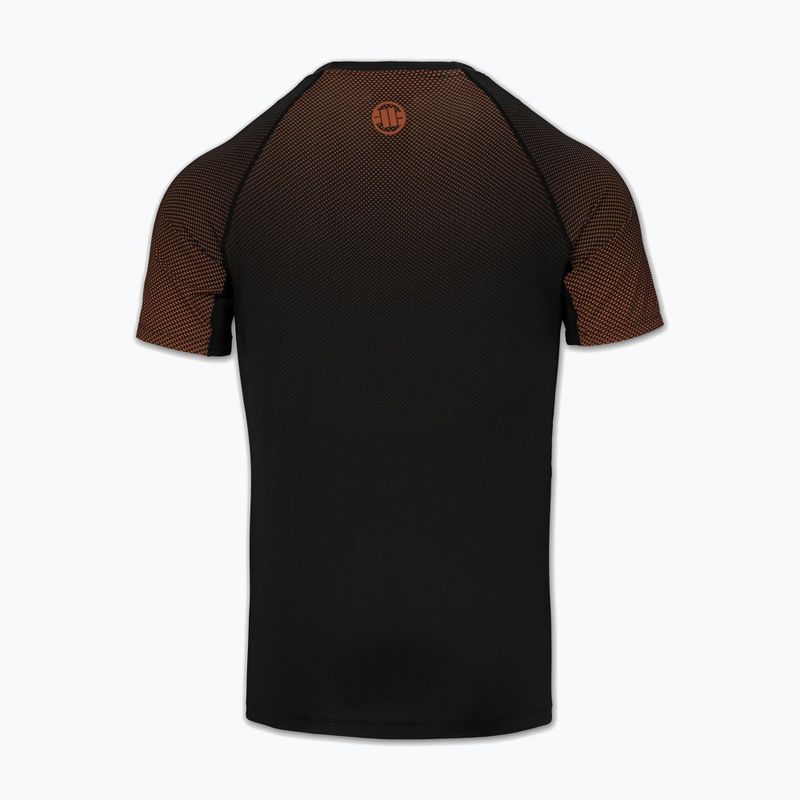 Férfi rashguard Pitbull Belt Rashguard brown 4