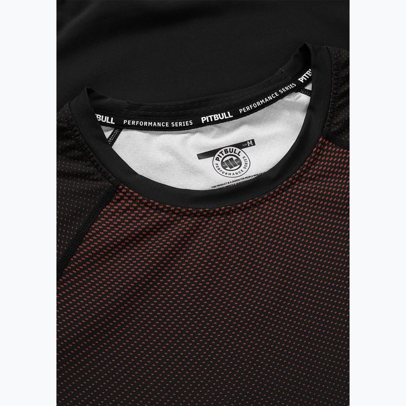 Férfi rashguard Pitbull Belt Rashguard brown 5
