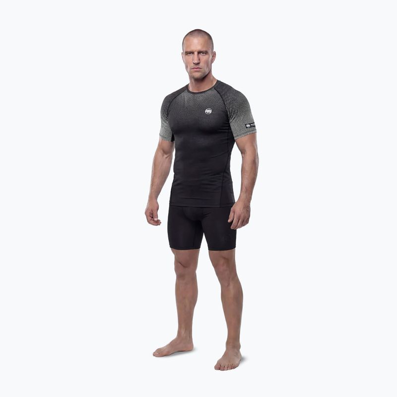Férfi rashguard Pitbull Belt Rashguard black 2
