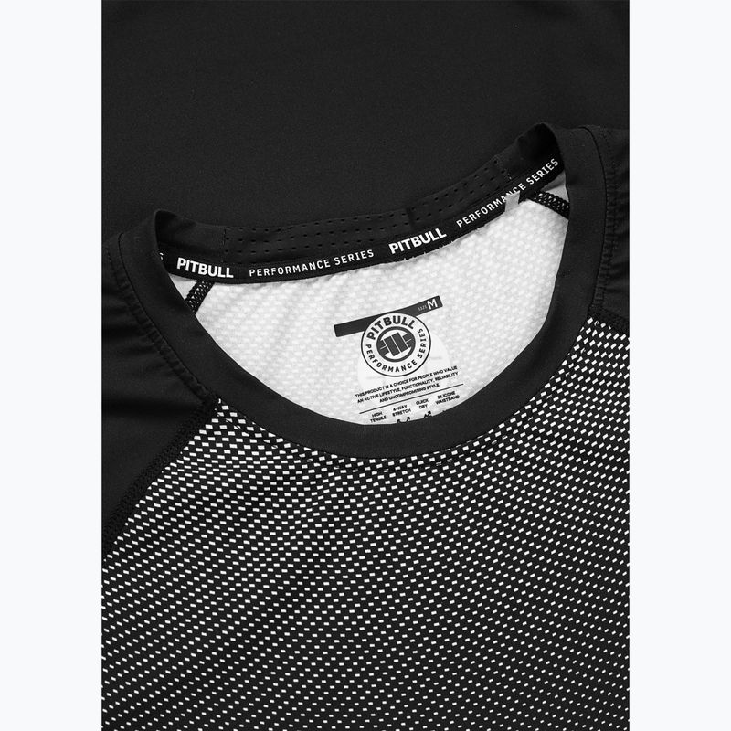 Férfi rashguard Pitbull Belt Rashguard black 5