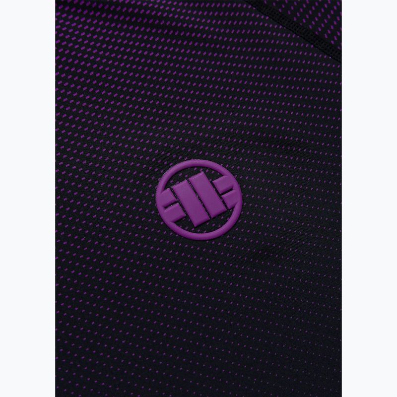 Férfi hosszú ujjú rashguard Pitbull Belt Rashguard purple 6