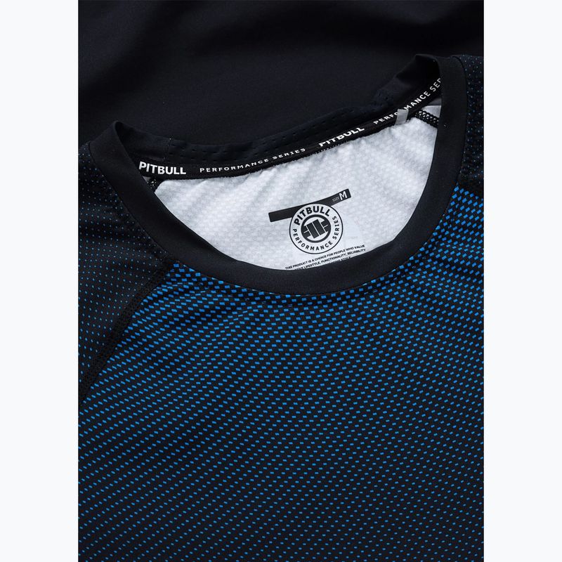 Férfi hosszú ujjú rashguard Pitbull Belt Rashguard blue 5