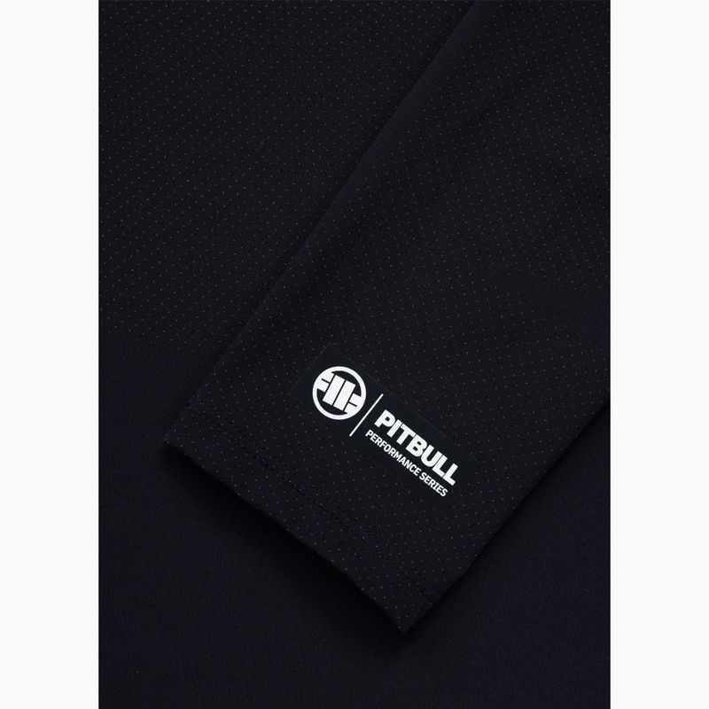 Férfi hosszú ujjú rashguard Pitbull Belt Rashguard brown 8