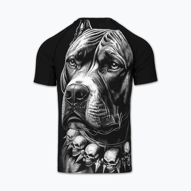 Férfi rashguard Pitbull Blacky Rashguard black 5
