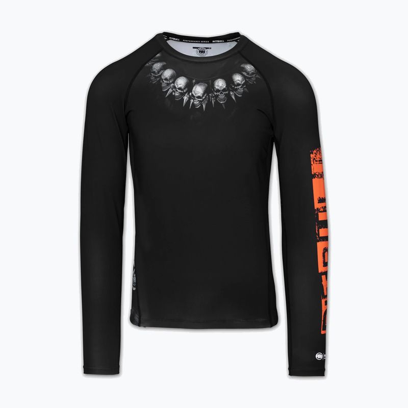 Férfi hosszú ujjú rashguard Pitbull Blacky Rashguard 5