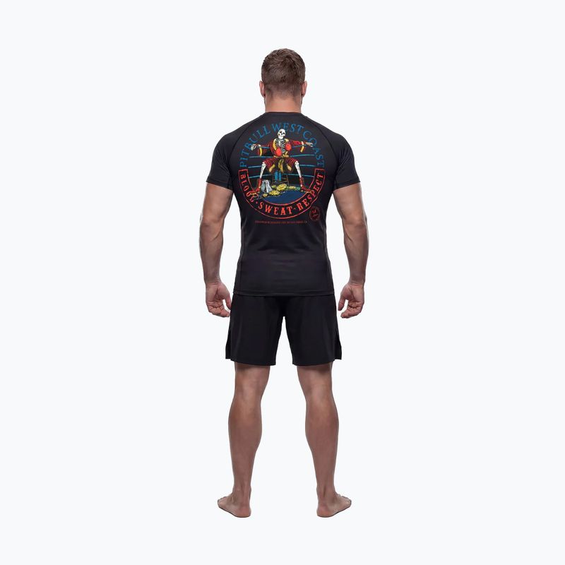 Férfi rashguard Pitbull Champion Bloodline Rashguard black 4