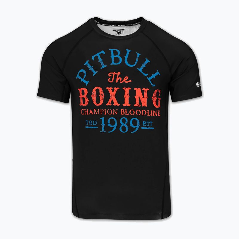 Férfi rashguard Pitbull Champion Bloodline Rashguard black 5