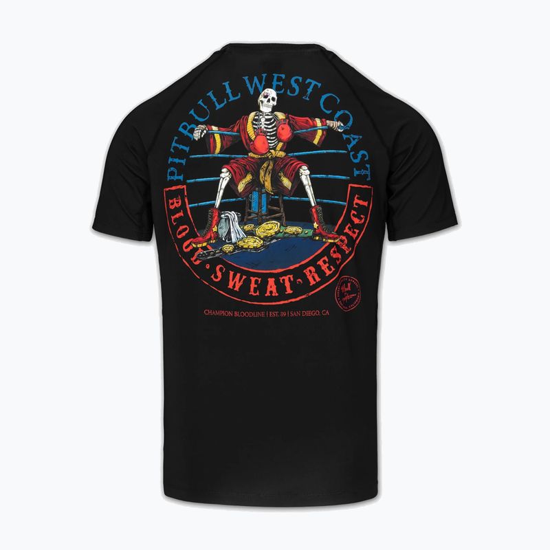 Férfi rashguard Pitbull Champion Bloodline Rashguard black 6