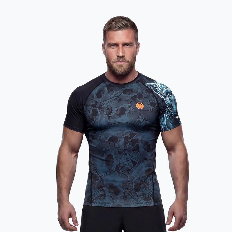 Férfi rashguard Pitbull Guardian Angel Rashguard black