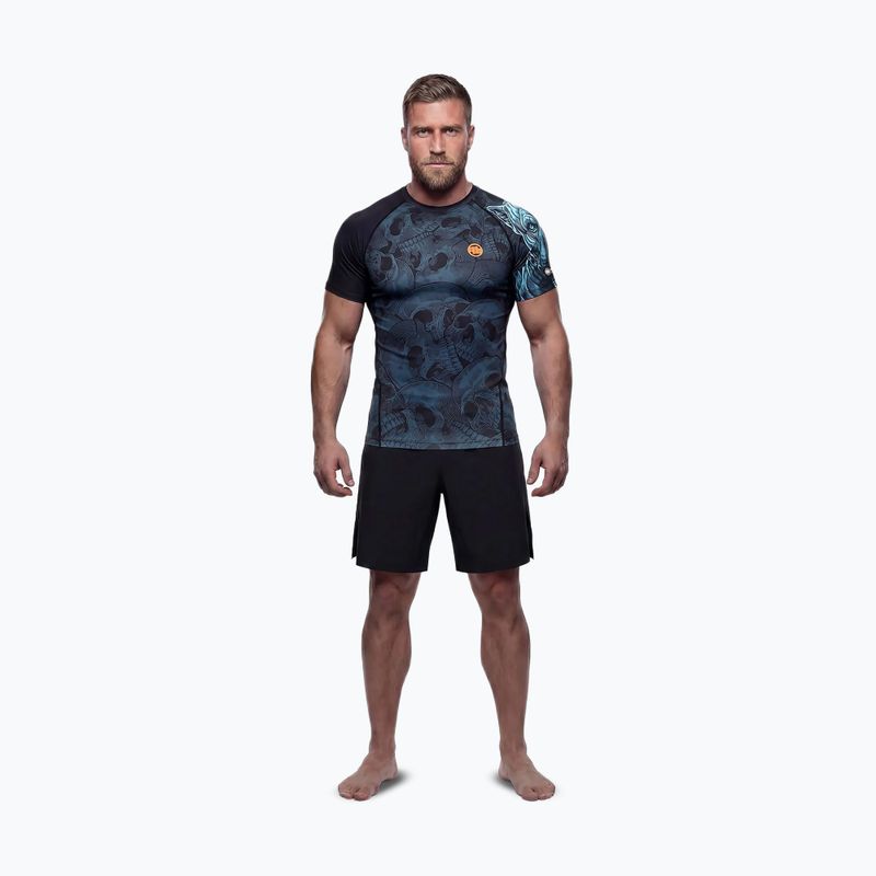Férfi rashguard Pitbull Guardian Angel Rashguard black 2