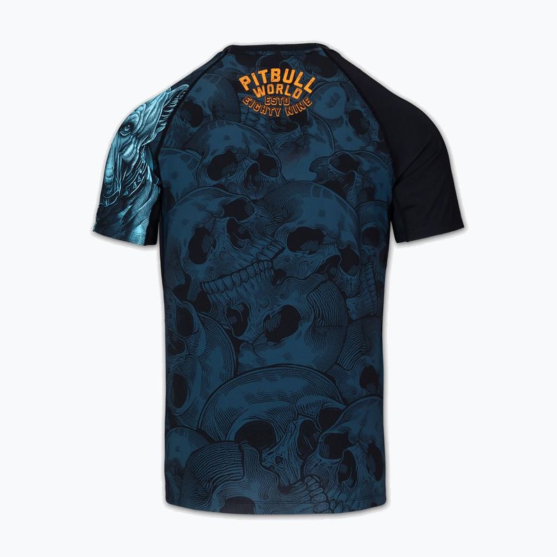Férfi rashguard Pitbull Guardian Angel Rashguard black 4