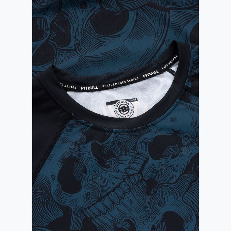 Férfi hosszú ujjú rashguard Pitbull Guardian Angel Rashguard black 5