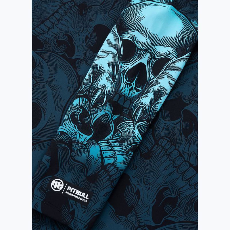 Férfi hosszú ujjú rashguard Pitbull Guardian Angel Rashguard black 8