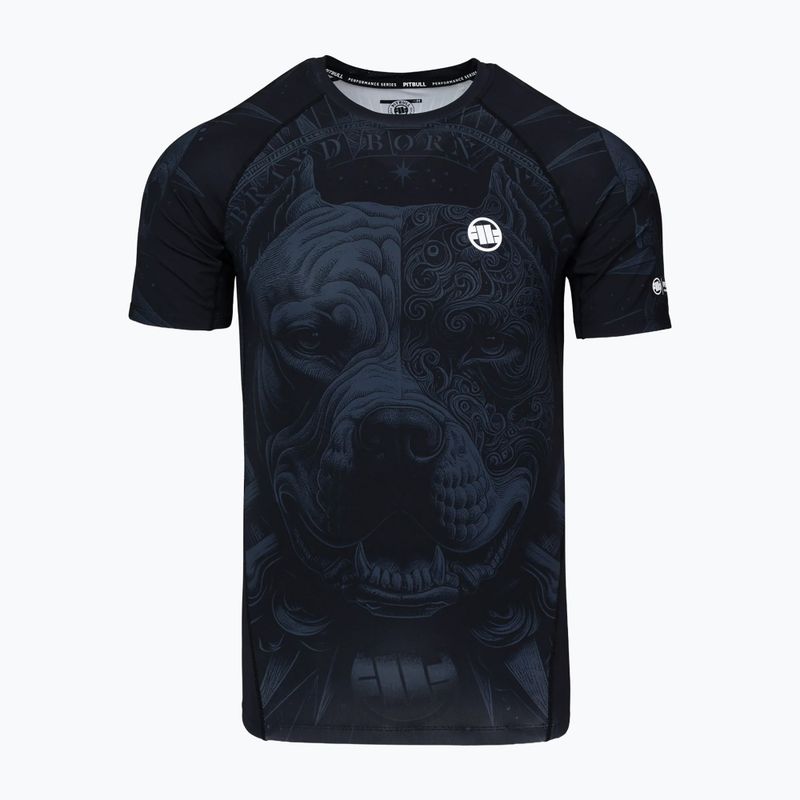 Férfi rashguard Pitbull World Rashguard black 4