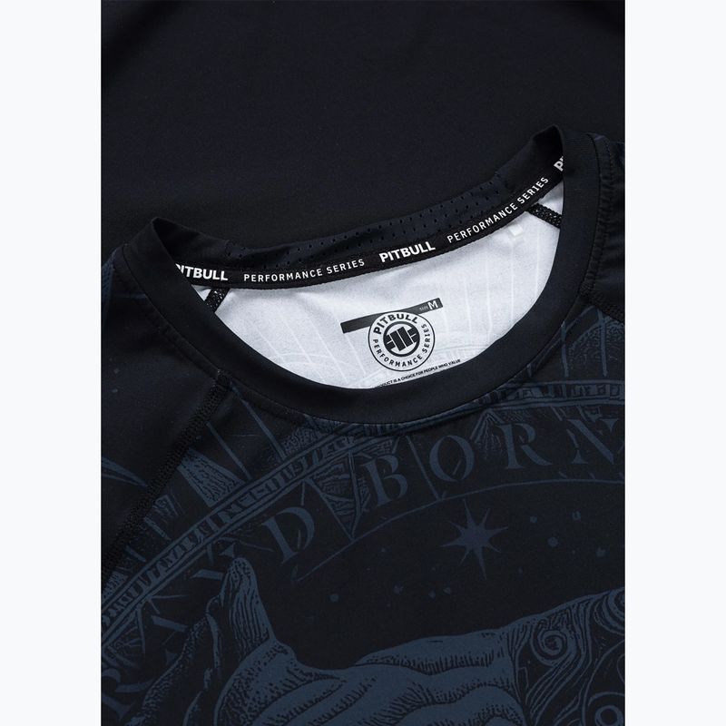 Férfi rashguard Pitbull World Rashguard black 6
