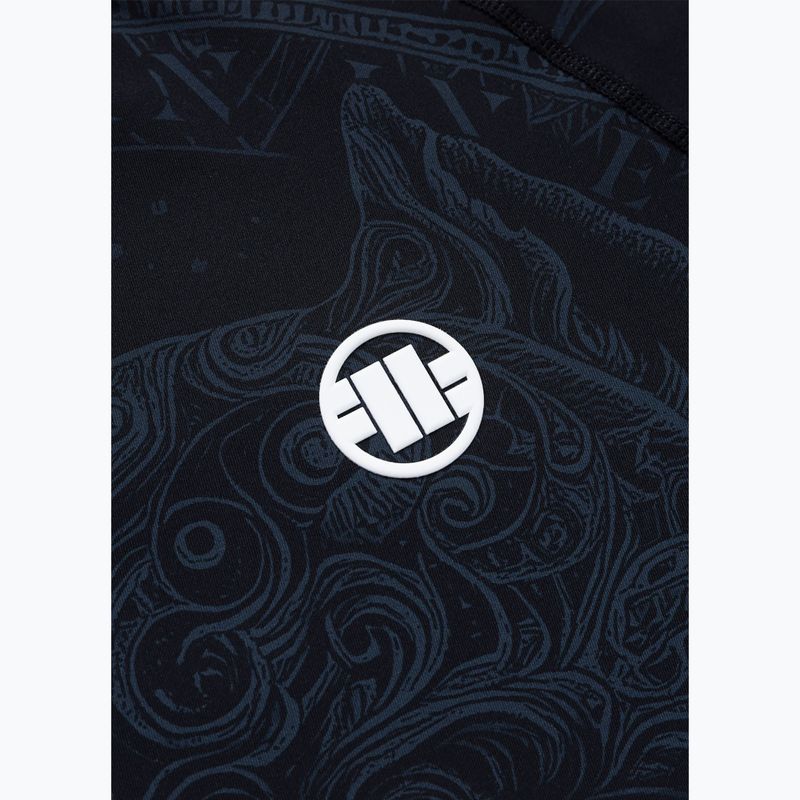 Férfi rashguard Pitbull World Rashguard black 7